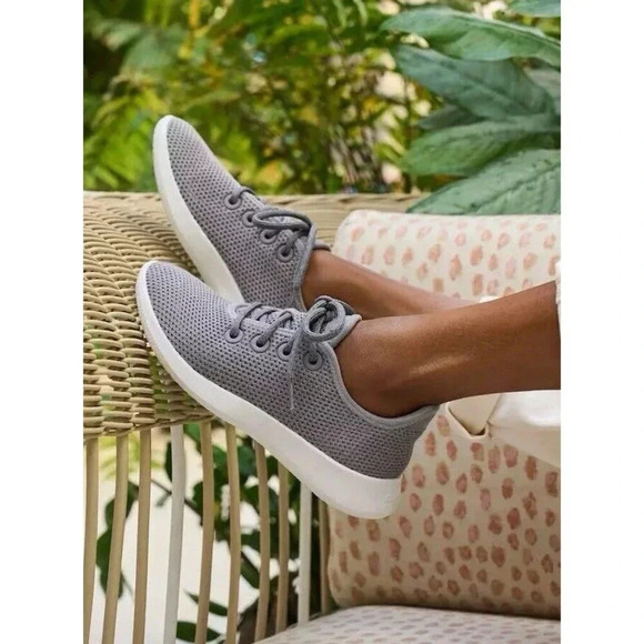 Allbirds Tree Runners Women’s Size 9 Gray Mist Running Shoes Sneakers Athletic - Picture 3 of 12